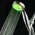 KAIREY Led Shower Head 7 Color Light Change Automatically Handheld Showerhead Polished Chrome with 60 Inches Stainless Steel Hose and Adjustable Bracket