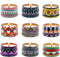 Soyyla Set of 9 Scented Candle for Christmas Thanksgiving Housewarming Return Gift, 2.2oz Soy Wax Aromatherapy Candle for Stress Relief, Cute Bohemian Travel Portable Tin Candles, 2.2oz, Pack of 9