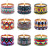 Soyyla Set of 9 Scented Candle for Christmas Thanksgiving Housewarming Return Gift, 2.2oz Soy Wax Aromatherapy Candle for Stress Relief, Cute Bohemian Travel Portable Tin Candles, 2.2oz, Pack of 9