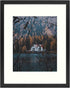 Frametory, 11x14 Frame for 8x10 Photo Smooth Wood Grain Finish Frame with Ivory Mat for Photo - Includes Sawtooth Hangers and Real Glass - Landscape/Portrait, Wall Display (Black, 1 Pack)