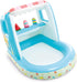 Intex Ice Cream Stand Inflatable Playhouse and Pool, for Ages 2-6, Multi, Model Number: 48672EP