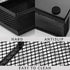 Ludato 2 Pieces Mesh Pen Holder Desk Organizers?3 Compartments Black Mesh Pencil Holder for Desk Gifts for Husband
