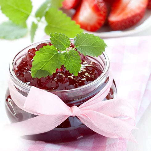 4 oz Glass Mason Jars, 24 Pack 120ml Canning Jars with Regular Mouth Lids, Glass Jars Storage Containers for Overnight Oats, Jam, Jelly, Honey, Beans, Spice, Wedding Party Favors, Shower Favors