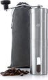 Coffee Bean Grinder Manual - Handheld Coffee Grinder Stainless Steel - Manual Coffee Grinder Burr Rany & Chel - Great for Travel and Camping