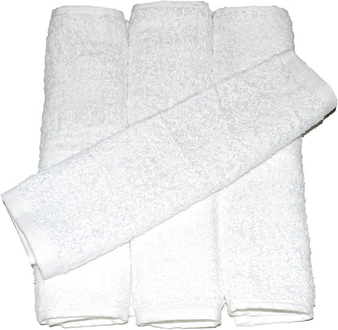 BC BARE COTTON 892-101-01 Washcloth, Set of 24, White