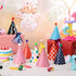 59 Pieces Birthday Party Cone Hats with Colorful Party Blowers and Metallic Fringed Noise Makers Birthday Blowouts Horns Whistles Musical Noisemakers Birthday Party Supplies and Favors for Kids