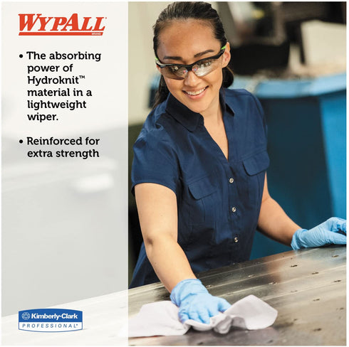 WypAll 34790CT X60 Wipers, POP-UP Box, White 126/Box