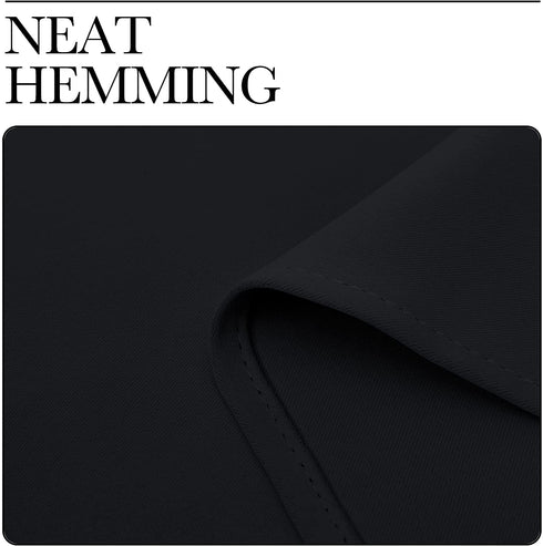 NICETOWN Black Out Curtain Panels for Kitchen - Energy Smart Decoration Thermal Insulating Blackout Drapes/Draperies for Small Window (2 Panels, 42 inches Wide by 45 inches Long)