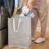 Lifewit 72L Freestanding Laundry Hamper Collapsible Large Clothes Basket with Easy Carry Extended Handles for Clothes Toys, Grey