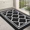 Buganda Indoor Door Mat (20x32,Black) Resist Dirt and Absorbent Entryway Rug, Anti-Slip, Low Profile Inside Floor Mat Door Rugs for Entrance