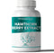 Hawthorn Berry Extract Hibiscus Olive Leaf Blend 450mg per serving, Heart Health High Blood Pressure Support Supplement Powerful Antioxidant,120 Veg Caps 4 Month Supply, Hawthorne Berry Capsules Vegan