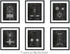 Nikola Tesla Wall Art Patent Prints (8"x10") Set of 6 - Engineer Gifts - Geek Home Decor
