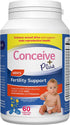 CONCEIVE PLUS Mens Fertility Support - Male Fertility Supplement, Conception Men Fertility Vitamins, 60 Capsules, 30 Day Supply