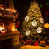 AODINI Christmas Lights, LED String Lights with 8 Flash Modes and 2 Charging Modes (Battery Charging-USB Charging), Christmas Decorations for Xmas Gate Party Indoor Outdoor - Christmas Decor
