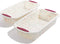 Gifbera Non-Stick Silicone Bread & Loaf Pan Set of 2 for Baking Bread Meatloaf Quiche Lasagna, 10 x 5 Inch, Good Grips, 2-Pack
