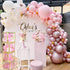 Gold Baby Shower Boxes 4 Pcs Gold Transparent Balloon Boxes with 4*4 Gold BABY Letters, Gold baby shower blocks for Boys Girls , Letter Boxes for Birthday Party, Gender Reveal Backdrop