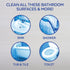 Lysol Power Bathroom Cleaner Spray, Island Breeze, 28oz (Pack of 2)