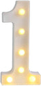 Sunnyglade Decorative LED Letter Lights SignLight Up Marquee Letters for Wall Wedding Birthday Party Christmas Home Bar Decoration(1)