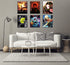 Anime Posters Demon Slayer Poster Canvas Wall Art Pieces - HD Print Painting Living Room Decor Bedroom Club Boys Room Decor Gifts Set of 6 Unframed 8X10in