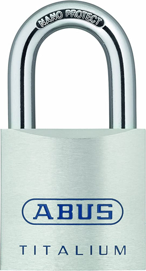 ABUS 80TI/50 KD Titalium Aluminum Alloy Padlock Keyed Different