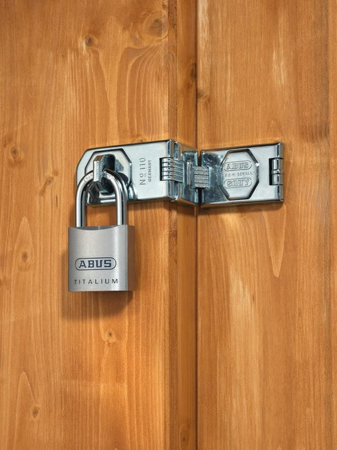 ABUS 80TI/50 KD Titalium Aluminum Alloy Padlock Keyed Different