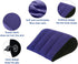 Preiswerta Wedge Pillow for Leg Elevation - Back Position Pillow Triangle Inflatable Support Ramp Portable Cushion for Back, Hip and Knee Discomfort and Post-Surgery