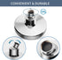 Fixed Shower Head 4 Inch with 5 Functions - AMAZINGAQUA 2021 Newest High Pressure Rainfall Shower Head Wall Mount Bathroom Shower Heads High Flow Rain Shower Head - Chrome