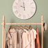 HOUSE DAY Wooden Hangers 10 Pack, Heavy Duty Coat Hangers for Closet, Smooth Finish Wooden Coat Hangers Suit Hangers with Non Slip Pants Bar, Sturdy Wood Clothes Hangers for Shirts, Wanult