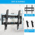 BLUE STONE Tilt TV Wall Mount Bracket for Most 32-55 Inch, up to 66 lbs Flat Screen, Curved TVs, Universal TV Mount with VESA up 400x400mm