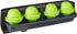 Tovolo Seamless Sphere Ice System, Compact, 2.5 Inch Crystal Clear Spheres - Set of 4 Molds
