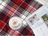 PAVILIA Christmas Plaid Blanket | Sherpa Fleece Flannel Throw Blanket | Christmas Plaid Warm Plush Microfiber Blanket for Couch Sofa | 60x80 Inches