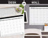 Global Printed Products Professional Desk Calendar 2022: Large Monthly Pages - 22"x17" - Runs Through December 2022 (Pack of 1)