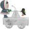 Hallmark Keepsake Christmas Ornament 2021, Frosty Friends Handcar High Jinks, Motion