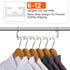 Ulimart Space Saving Hangers 12 Pack Closet Organizers and Storage Ugraded Space Saver Hangers Closet Organization Hangers Space Saving Hangers for Closet Wardrobe Dorms Hanger Organizer