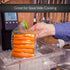 NutriChef Two 8"X10' 4 mil Commercial Grade Vacuum Sealer Food Storage Rolls | Create Your Own Size Bag! For NutriChef, and Other Brands