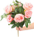 Meiliy 200pcs Bulk Rose Leaves Artificial Greenery Fake Rose Flower Leaves for DIY Wedding Bouquets Centerpieces Party Decorations Rose Vine Wreath Garlands Supplies