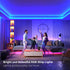 LED Lights for Bedroom 32.8ft, RGB LED Light Strips, 5050 LED Color Changing Tape Light with 44 Key Remote and 12V Power Supply, LED Lights for Room, TV Backlight, Kitchen, Bar