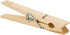 Woolite Extra Large Wooden 100 Pack Clothespins, Natural