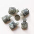 Gemgogo 2 Pcs White Moonstone Crystals and Healing Stones Tortoise, 1.5 Inches Reiki Pocket Gemstone Figurines Room Decor Gemstone