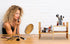 ROYALHOUSE Bamboo Desktop Organizer, Attractive Design, Stand Shelf For Books, Accessories And More, Home D©cor, Ideal Gift For Family & Friends