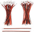mxuteuk 30 Pairs 26 AWG 2 Pin Mini Micro JST 1.25mm Connector Plug Cable Wire Male Female with 100mm Cable JST -1.25mm
