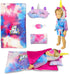 WONDOLL 18-inch Doll-Clothes and Doll-Sleeping-Bag Set - Unicorn-Pajama with Matching Sleepover Masks & Pillow - Compatible with Generation, My Life, Journey Doll Accessories Best Gifts