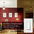 Lutron, White Diva C.L Dimmer for Dimmable LED, Halogen and Incandescent Bulbs, Single-Pole or 3-Way, DVCL-153P-WH, 1 pack