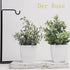 Der Rose 6 Packs Fake Plants Small Artificial Plants for Modern Farmhouse Decor
