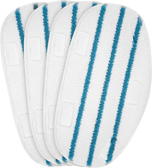 MXZONE 4 Pack Replacement Steam Mop Pads Cleaning Pad Fit for PurSteam ThermaPro 10-in-1