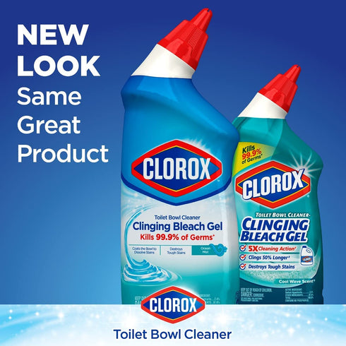 Clorox Toilet Bowl Cleaner With Bleach Variety Pack - (package May Vary), 24 Fl Oz (Pack of 4)