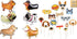 6 Walking Animal Balloons Pet Dog balloons + 18 Pack Dog Photo Booth Props