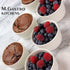 M. Gastro Kitchens, 6 Piece Set, 4 Ounce œWest Loop? Round Ramekins, Creme Brulee, Souffle, Custards (4 Ounce, White)