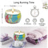 Lavender Scented Candles Gifts for Women, Soy Wax Stress Relief Candles Set, Aromatherapy Candles for Home Scented, 4 Pack 4.4 Oz Each