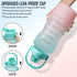 64 OZ/Half Gallon Motivational Water Bottle with Time Marker & Straw - BPA Free Leakproof Tritan Frosted Plastic Big 2L Water Bottle for Women Men Large Water Jug for Fitness Gym Outdoor Sport